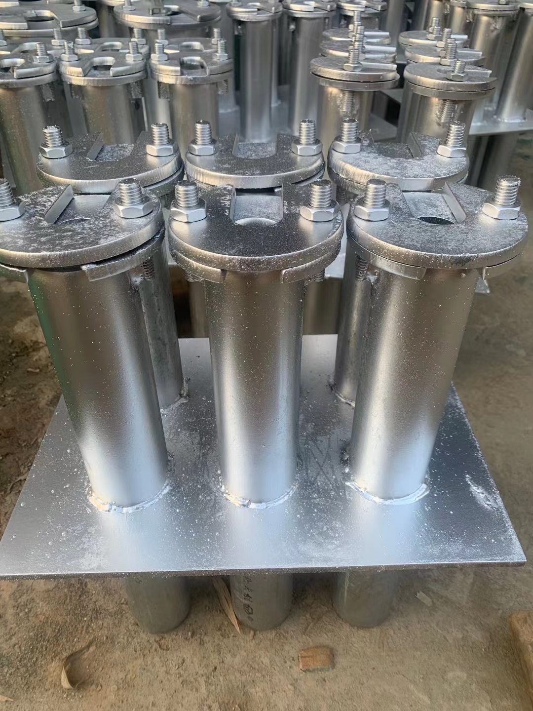 人防區電氣預埋套管實物圖片